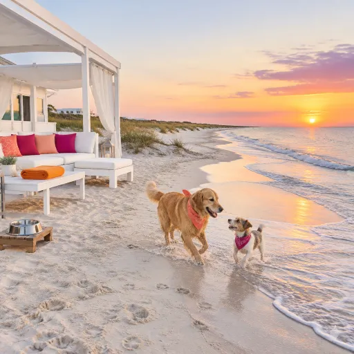 Elegant coastal escapes: planning a refined stay at a dog friendly beach