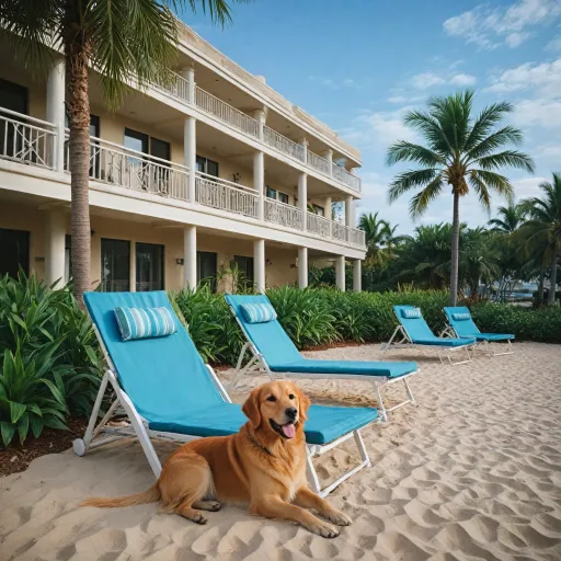 Pet-friendly hotels with private beach: luxury stays for you and your companion