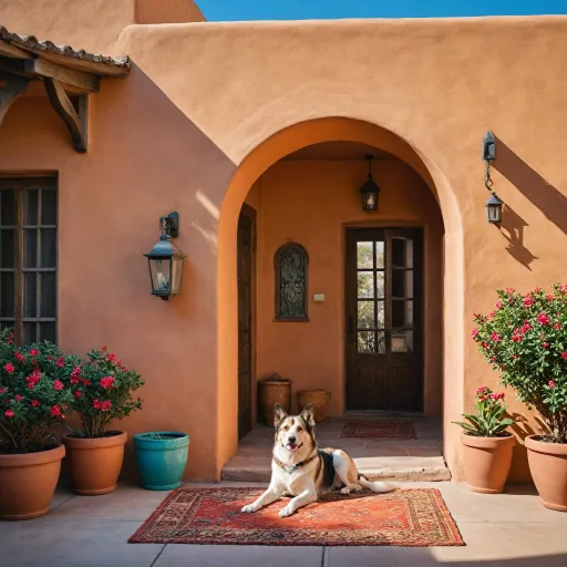 Elegant pet friendly hotels in Santa Fe New Mexico for refined stays with your companion