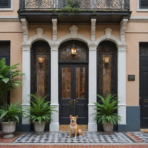 Elegant pet friendly hotels in New Orleans for indulgent stays with your furry companions