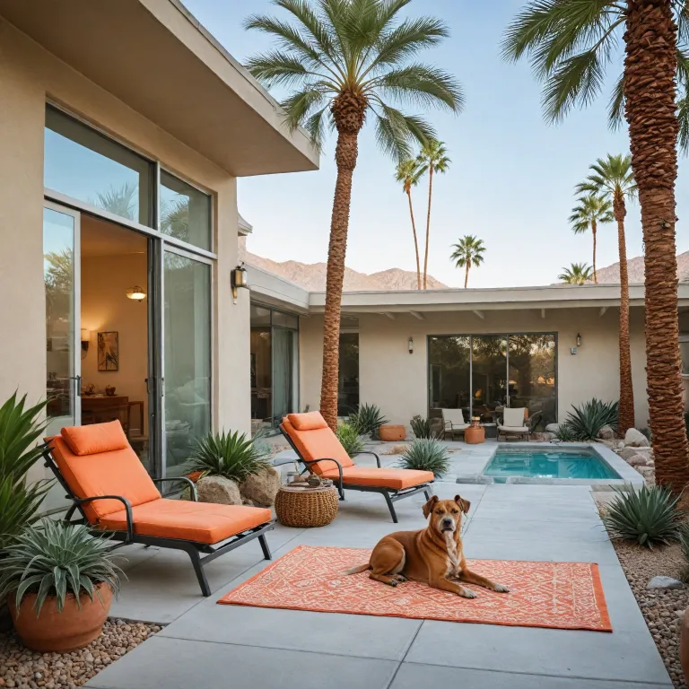 Elegant pet friendly hotels in Palm Springs for a refined desert escape