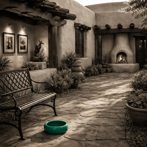 Elegant pet friendly hotels in Santa Fe for art lovers and their companions